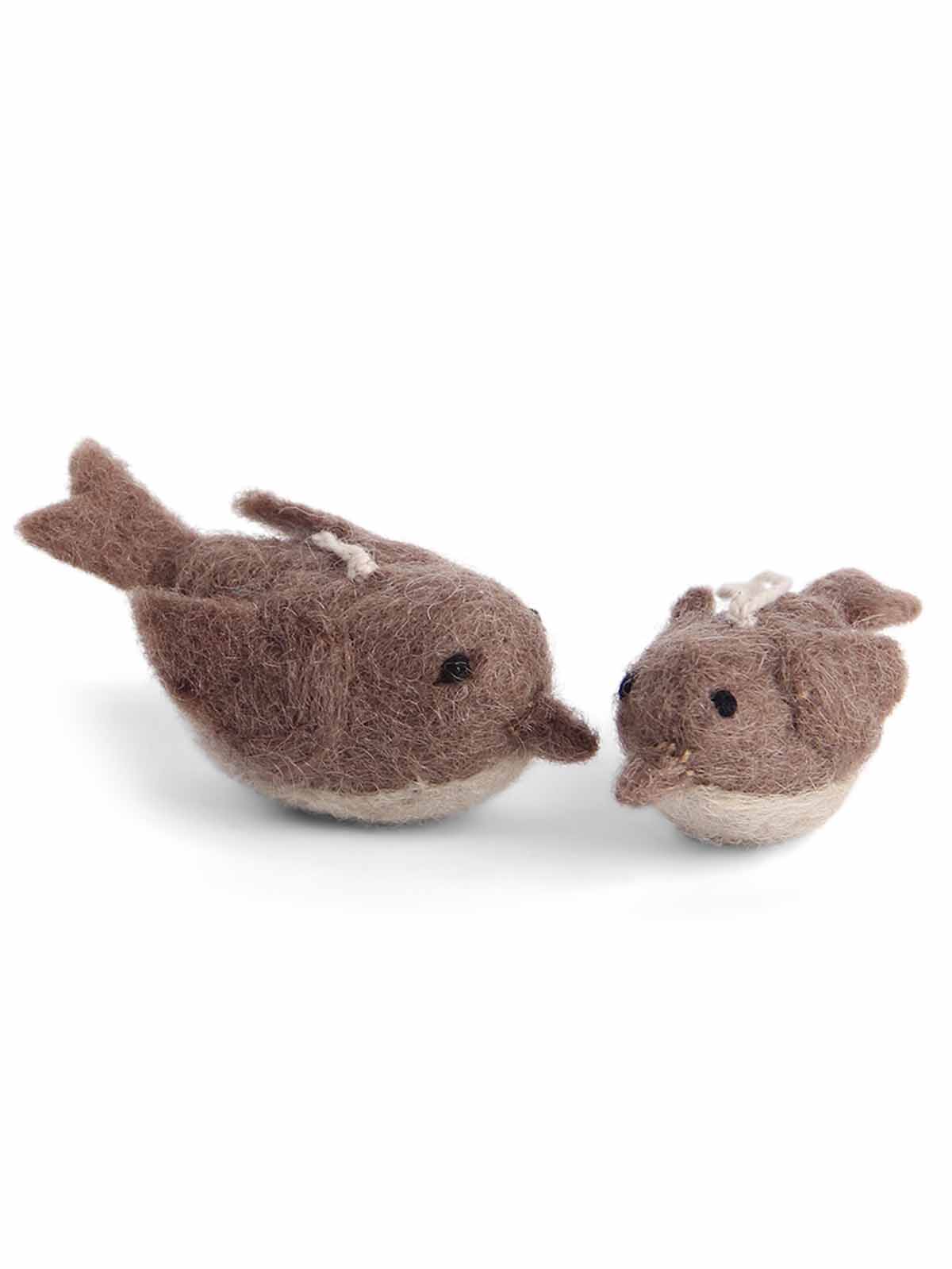 Fairtrade Ornamente aus Filzwolle - Vögel - Gry & Sif