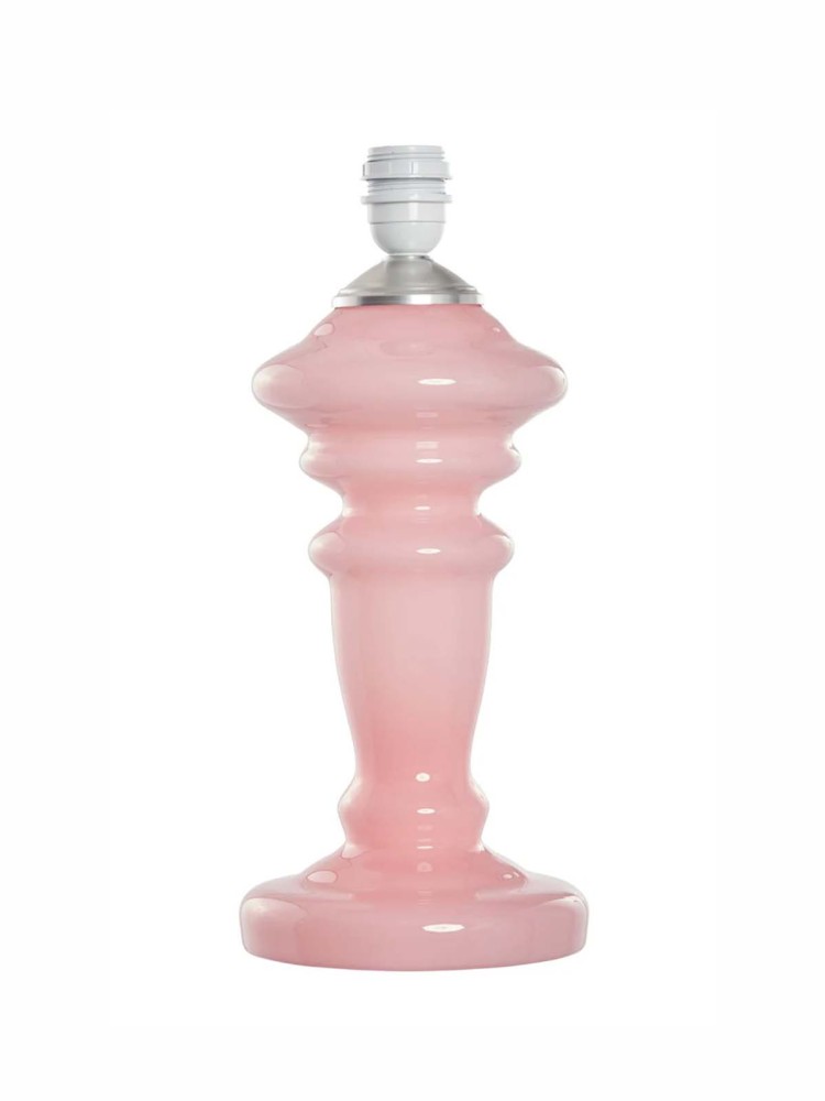 rosa rosa Lampen in mundgeblasenem Glas Tischlampe in schönen Pastell. Petro 1, Petro 2, Petro 3 und Oliver