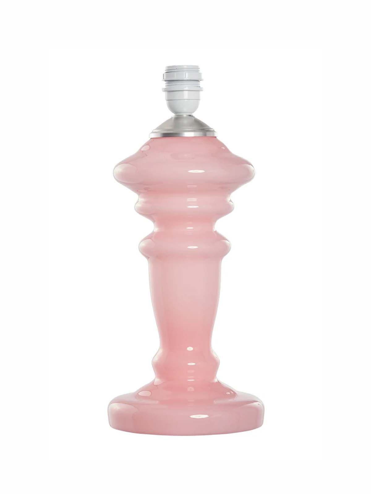 rosa rosa Lampen in mundgeblasenem Glas Tischlampe in schönen Pastell. Petro 1, Petro 2, Petro 3 und Oliver
