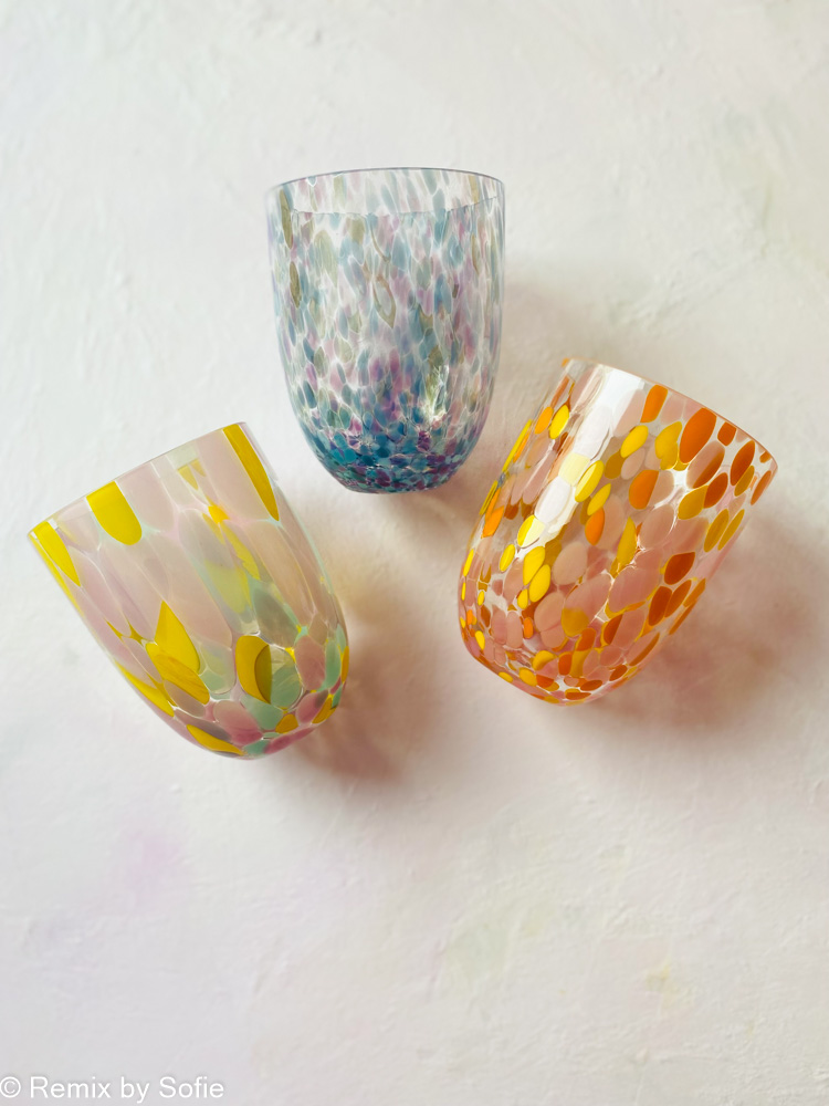 Anna von Lipa Spritzer und Konfettiglas nur bei Remix von Sofia