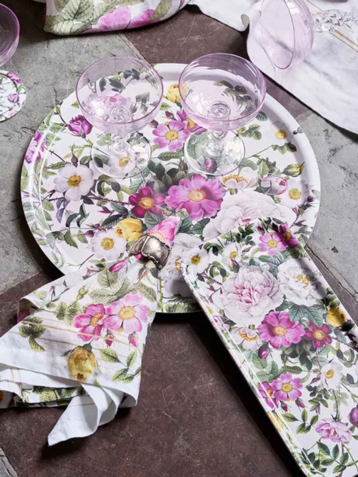 Trays aus koustrup & co mit Blumengarten