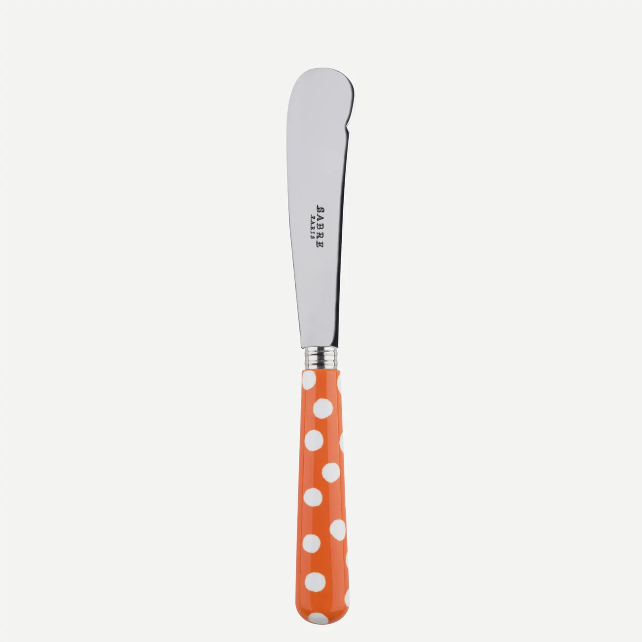 Säbelbuttermesser mit Punkten