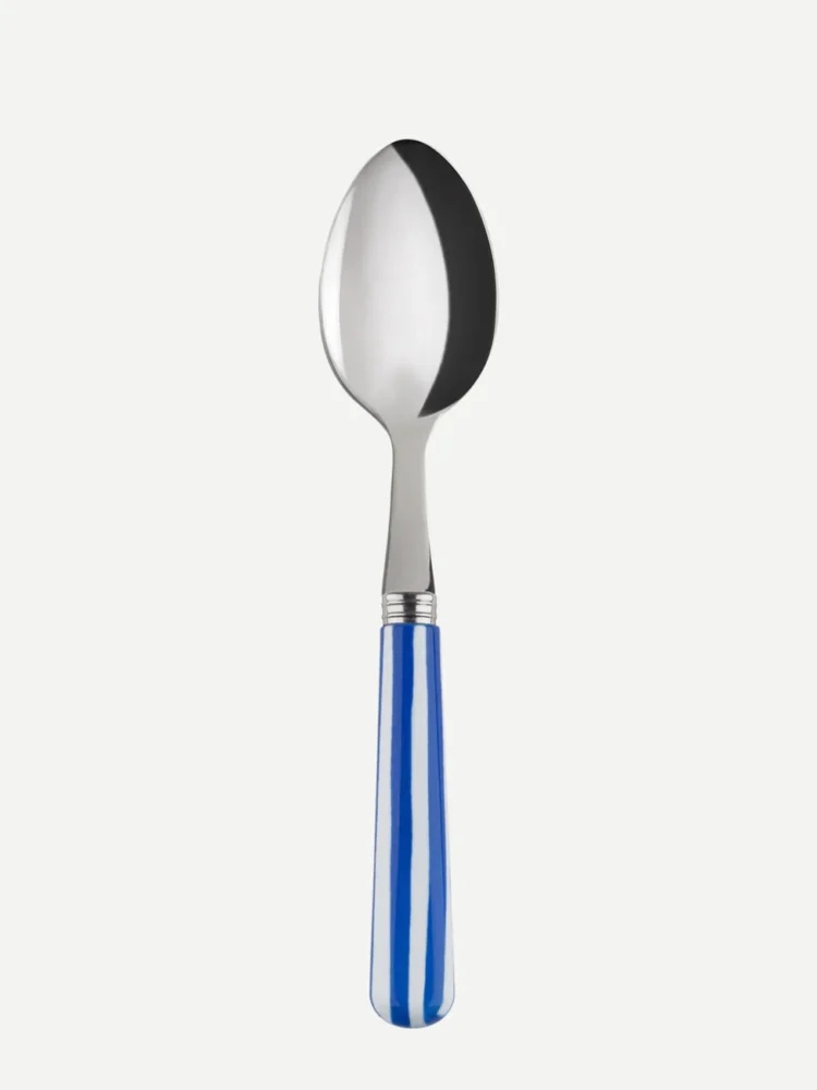 Sabre Pop-Serie mit Streifen - blaue Esslöffel