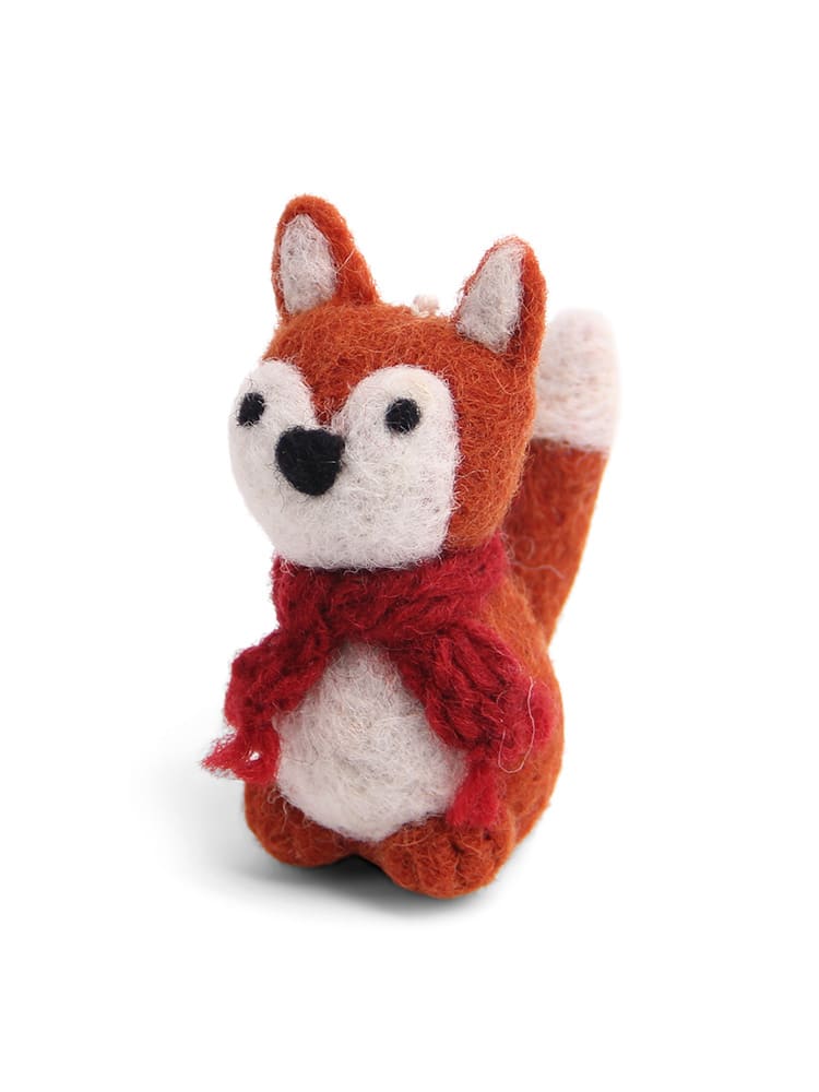 Remix von Sofie, ein gritty, Filz Weihnachtsschmuck, Filz Ornamente, Filz, Fair Trade, Filz aus Nepal.