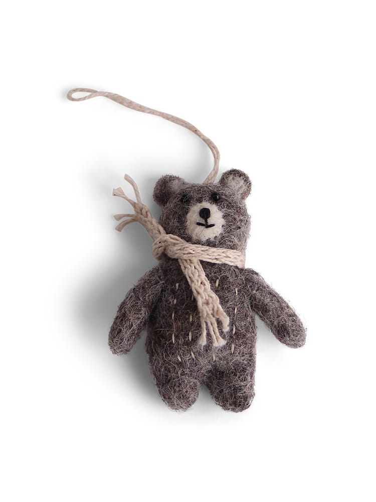 Remix von Sofie, ein gritty, Filz Weihnachtsschmuck, Filzschmuck, Filz, Fair Trade, Filz aus Nepal.