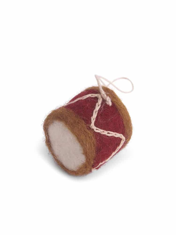 Remix von Sofie, ein gritty, Filz Weihnachtsschmuck, Filzschmuck, Filz, Fair Trade, Filz aus Nepal.