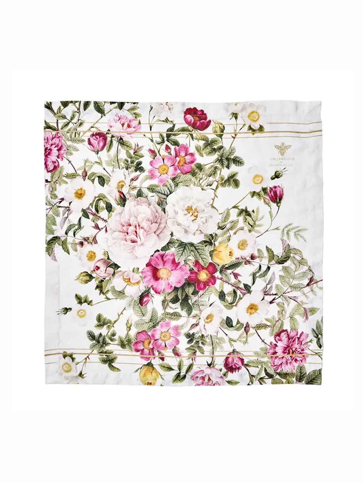Tischdecke aus Leinen mit Blumen aus Koustrup und Co