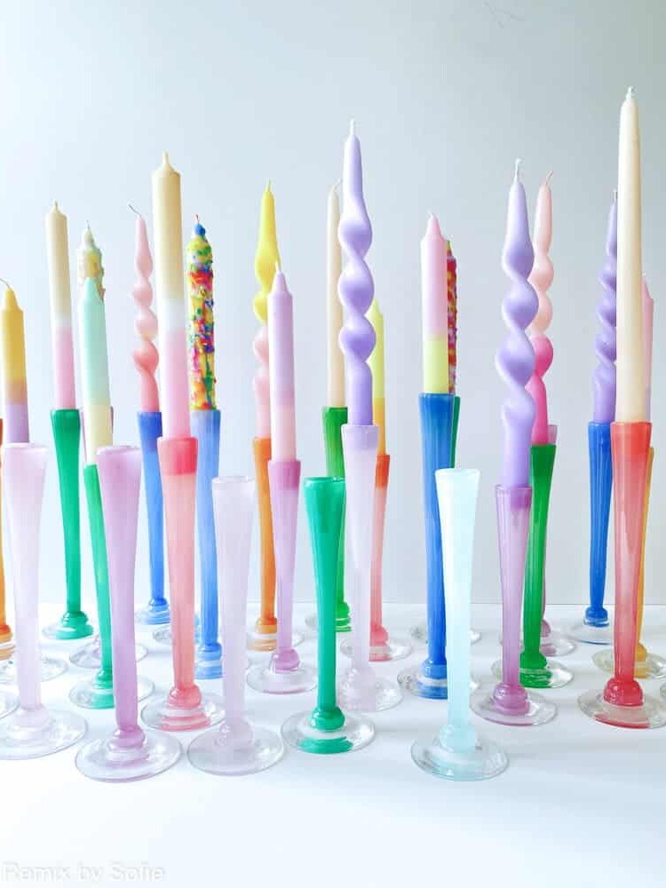 Kerzenständer, Kerzenständer, mundgeblasener Kerzenständer, mundgeblasene Kerzenständer, opales Glas, opale Kerzenständer, opale Glaskerzenständer, opales Glas, anne flohr, Remix durch Sofie, Tischeinstellung