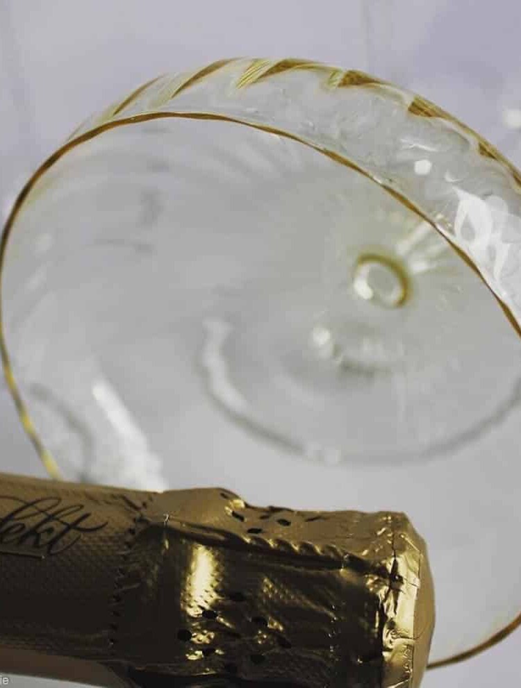 Champagnerschale Limonade in gelb mit anna von lipa