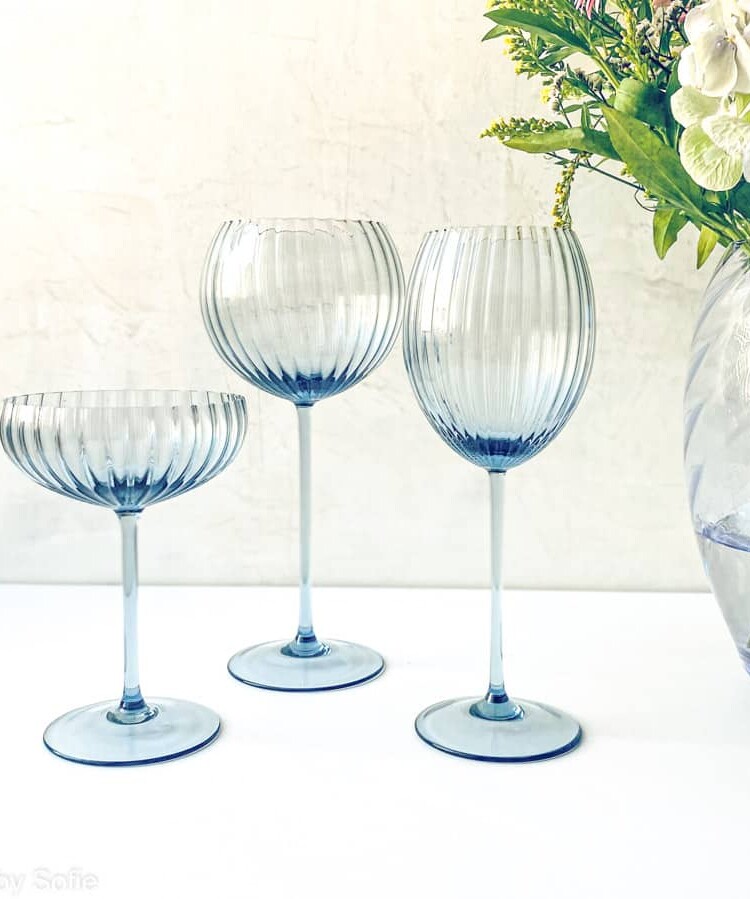 Champagnerglas, Lyonklares Weinglas, Lyon, anna von lipa, Mundglas, Glas, aus Tschechien, handgemacht, Bohrdeckel, Remix von Sofia, Design,