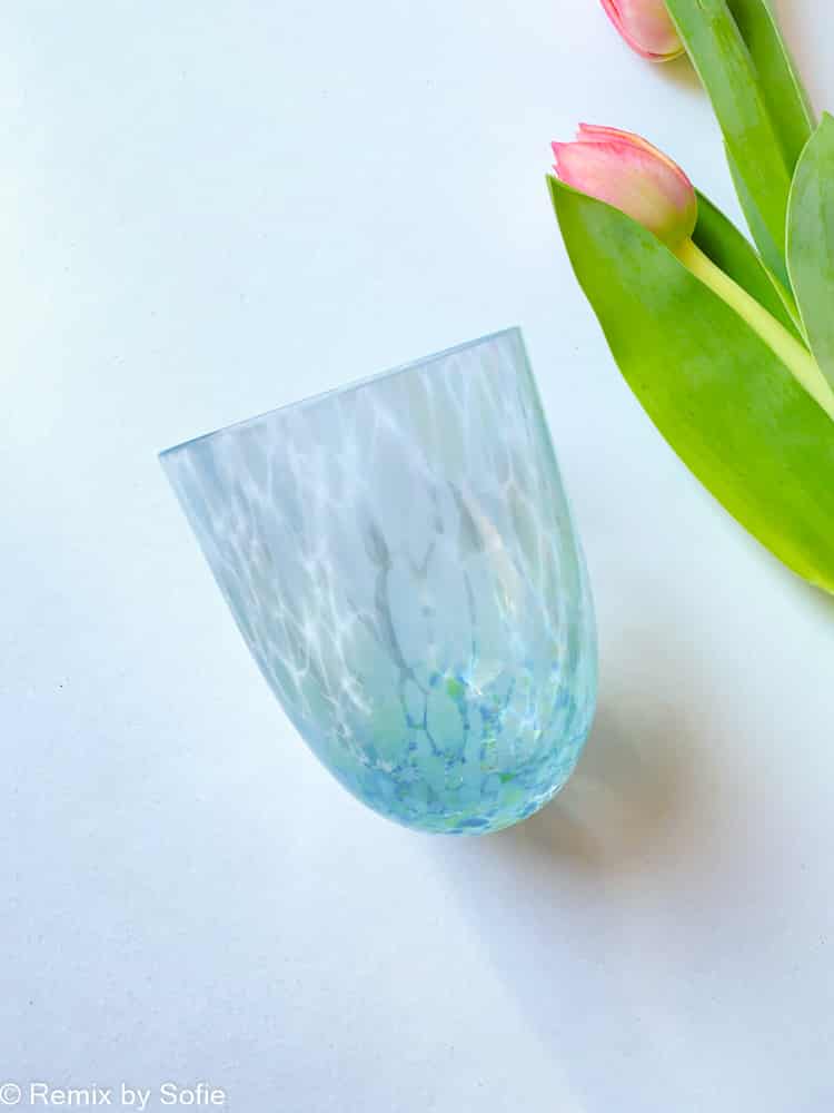 Wasserglas, anna von lipa mix & match, Tumbler, Wasserglas, Trinkglas, Trinkglas, farbiges Glas, Remix von sofie, anna von lipa glass, anna von lipa retailer, Bohemiaglas, Mundglas, Konfettiglas, Spritzer Glas, Tischbezug, Spritzglas, anna von lipa Händler, Tischbezug