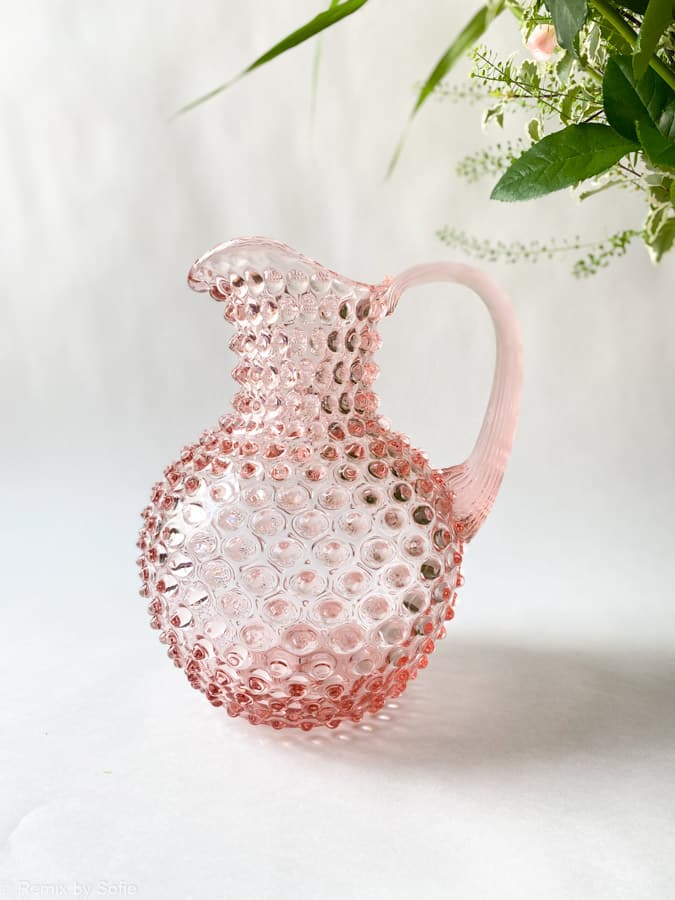 2 Liter Krug in rosa, 2 Liter Krug in rosa, anna vin lipa Igelkrug, Krug in Porkupinglas, anna von lipa Händler, anna von lipa Krug, anna von lipa Igelkrug, Igelkrug, Igelkrug, Igelkrug, Igelkrug, Igelkrug Krug, Hobnail Krug, Hobnail Glas, Hobnail Glas Krug