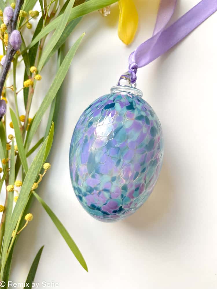 anna von lipa oster eggs, glasseier, glaseier, mundgeblasene opaleier, oster eggs
