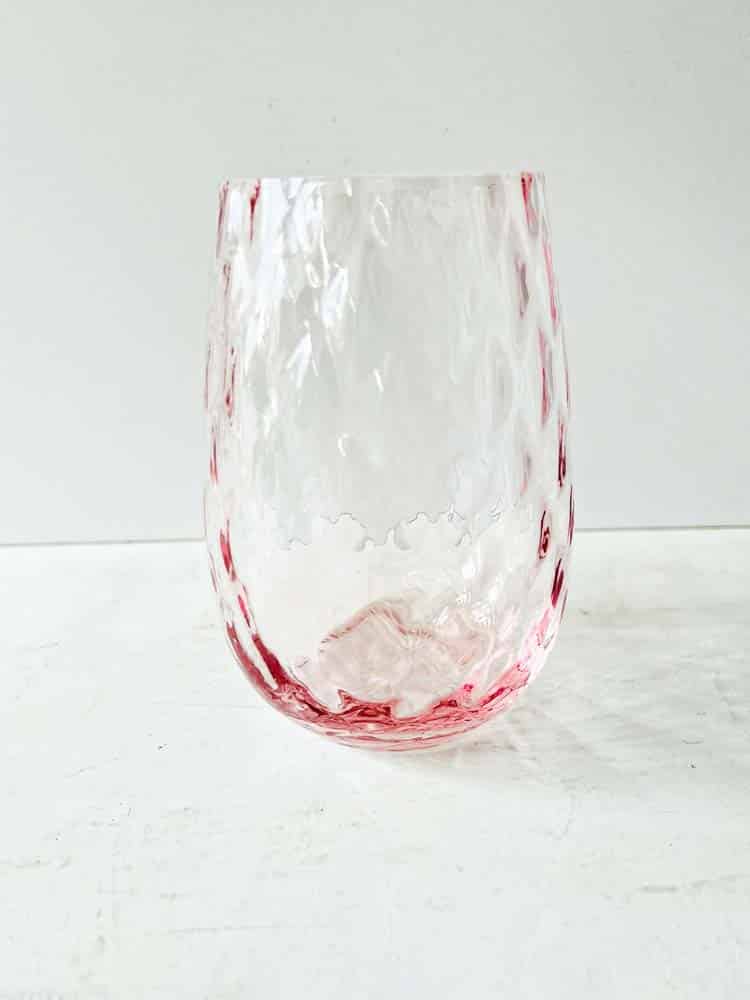 Trinkglas, Wasserglas, mundgeblasenes Glas, Claraglas, sieben Gläser, Remix von Sofia, Anna von Lipaglas.
