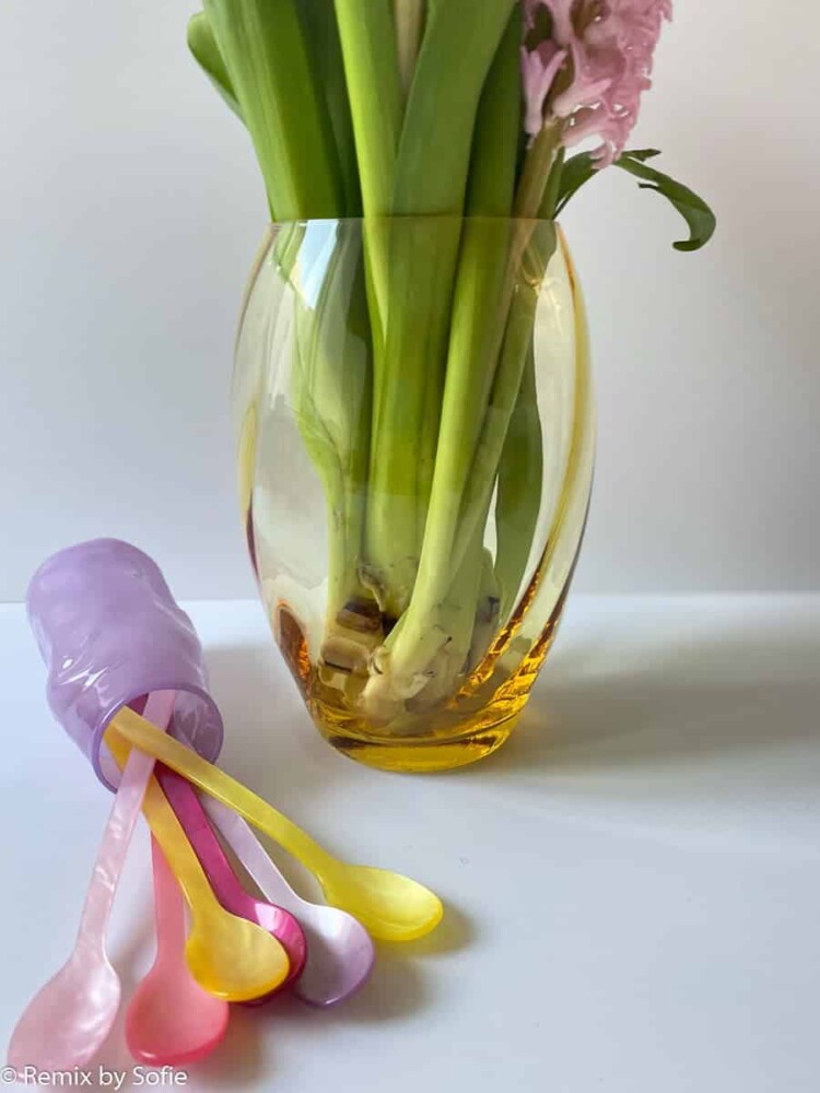 Remix von Sofia, Anna von Lipa, Anna von Lipa Vase, Anna von Lipa Glas, Mundglas, Ellipse Vase, Blumenvase, Glasmalerei,