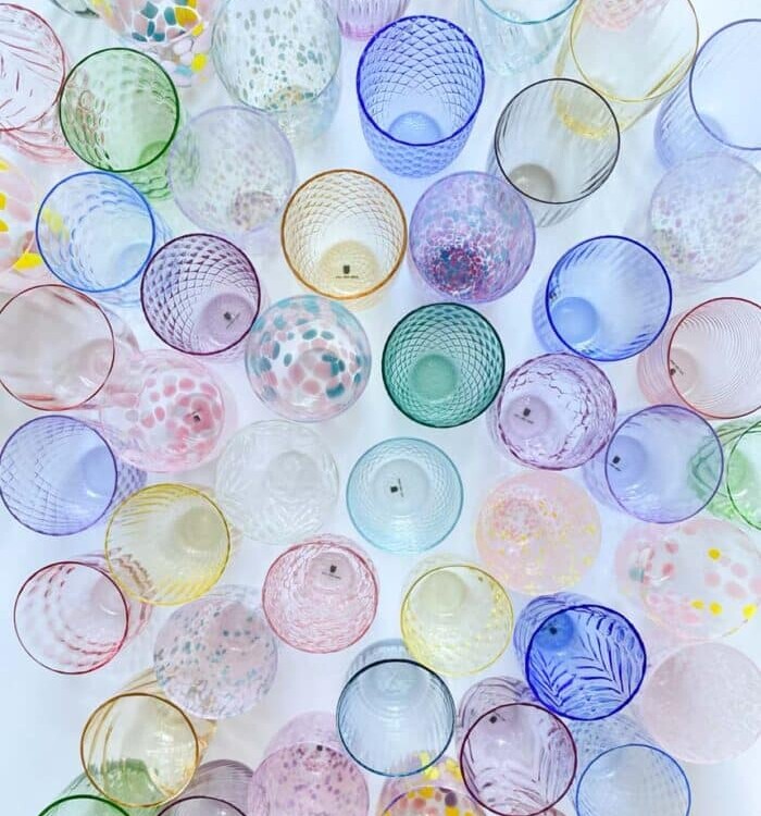 Harlekin Glas - Babyblau - Bild 6