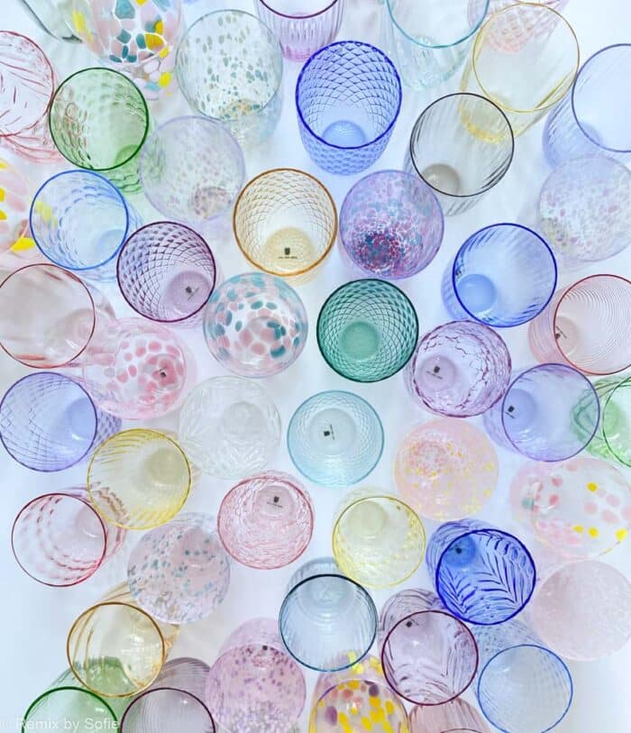 Harlekin Glas - Babyblau - Bild 6