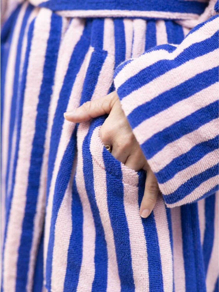 Remix von Sofie, Bongusta, Handtuch, Gästetuch.Badezimmer, Bio-Baumwolle, gestreiftes Handtuch, Badeanzug.