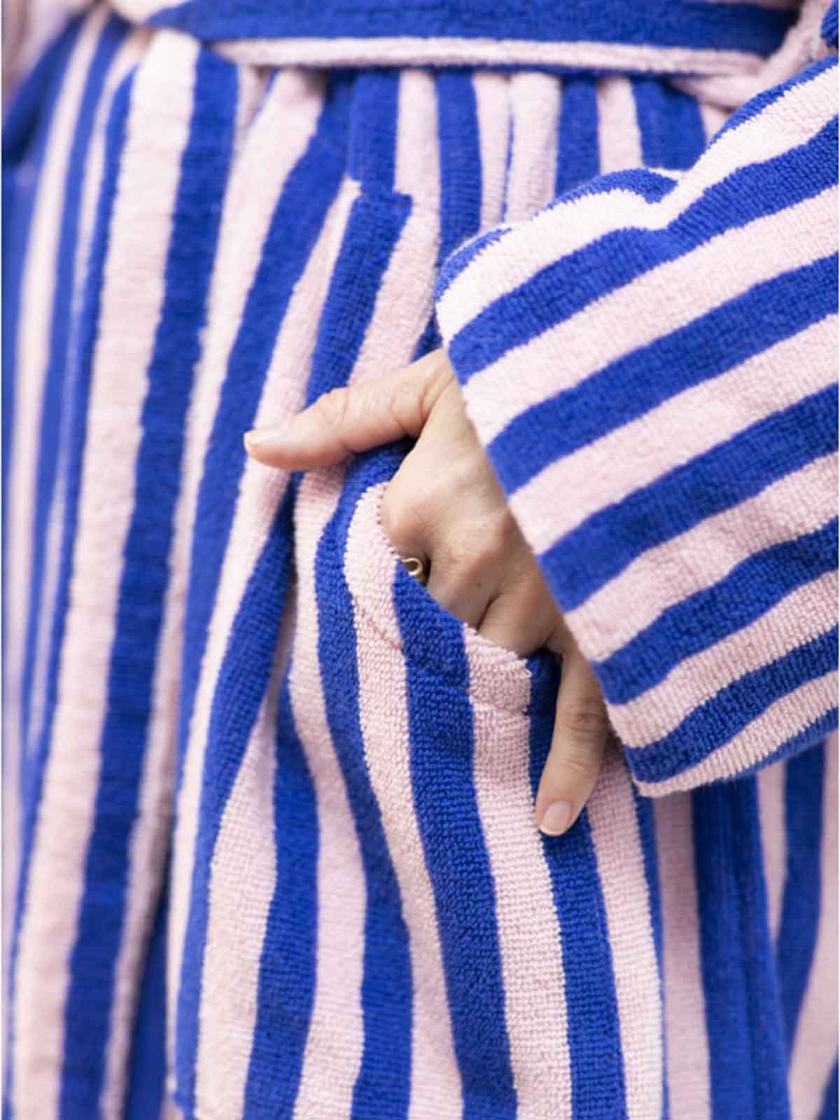 Remix von Sofie, Bongusta, Handtuch, Gästetuch.Badezimmer, Bio-Baumwolle, gestreiftes Handtuch, Badeanzug.
