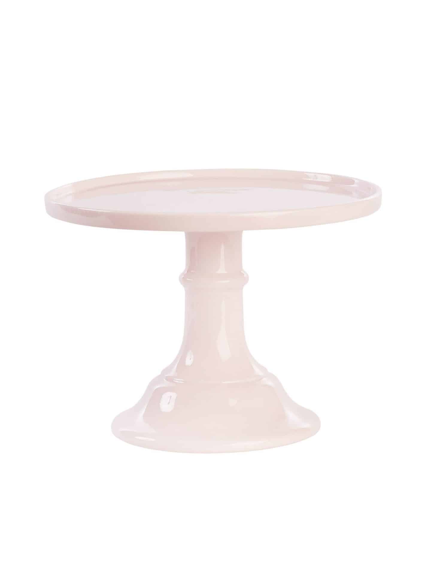 rosa Kuchenteller, rosa Teller, geschichtete Kuchenteller, Teller zu Fuß, Kuchenteller zu Fuß, Kuchenteller, Miss Etolie, Remix von Sofie,