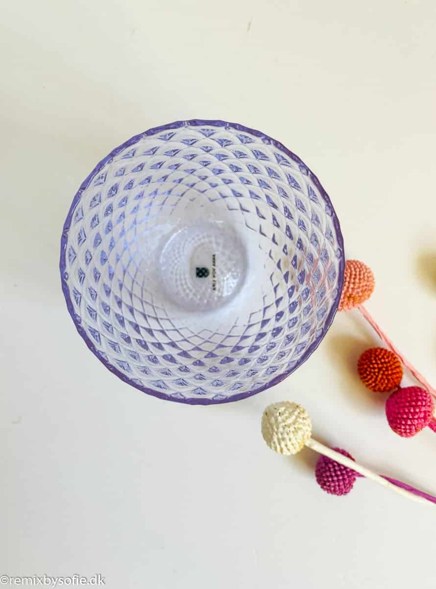Alternative Ansicht von Harlekin Glas - Lilac