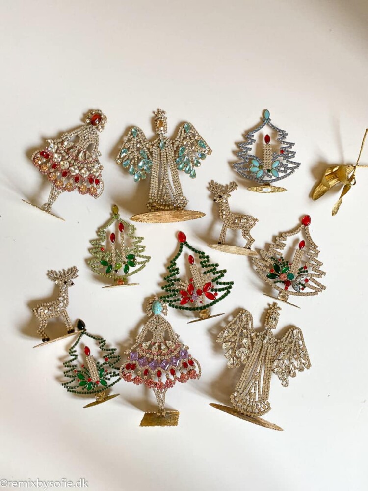 Engel in Strass, Strass Engel, Weihnachtsbaum in Strass, Strass Weihnachtsbaum, Vintage Weihnachtsbaum, tschechische Weihnachtsbäume, tschechische Weihnachtsbaum, Weihnachtsschmuck