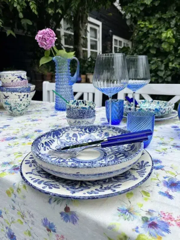 Keramik, Keramikteller, Keramikteller, Remix von Sofie, Keramikteller, Pastateller, Servierschüsseln, Salatteller, Abendessenteller, Andalusien, Vertraute