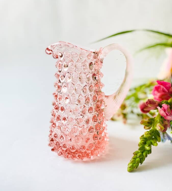 Krug aus Igelglas 0.3 Liter - rosa - Bild 2