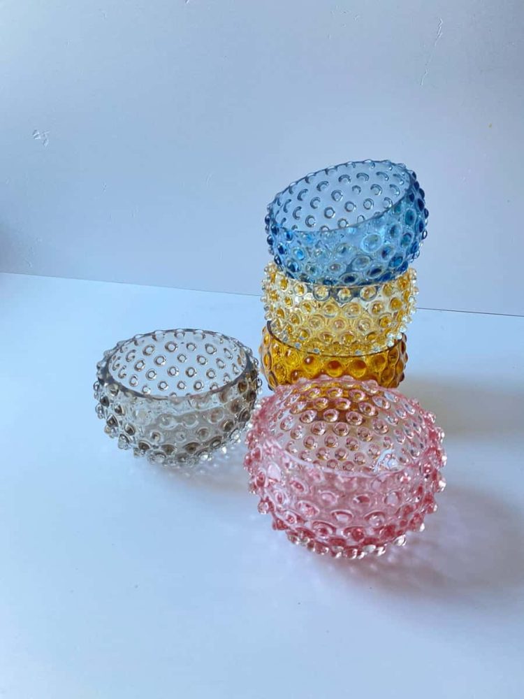 Anna von Lipa, Anna von Lipa Glas, Annavon Lipa Porkupinglas, Tapasschale, Tapasschale, Schüssel, Porkupinschale, Snackschale, Glasschüssel, Tapasschale.