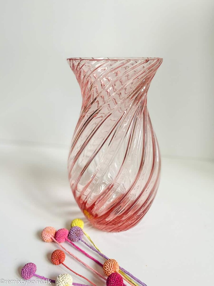 Anna von Lipa wirbeln Vase oslo rosa rosa
