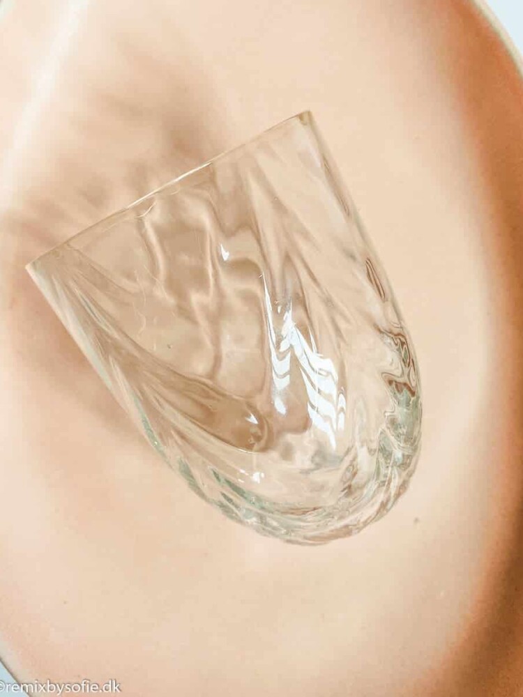 Anna von Lipa mix & match wawe glass in klar