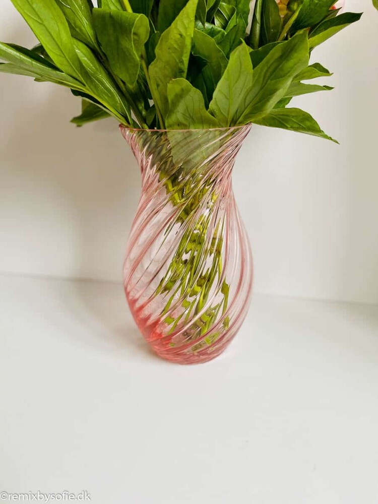 Anna von Lipa wirbeln Vase oslo rosa rosa