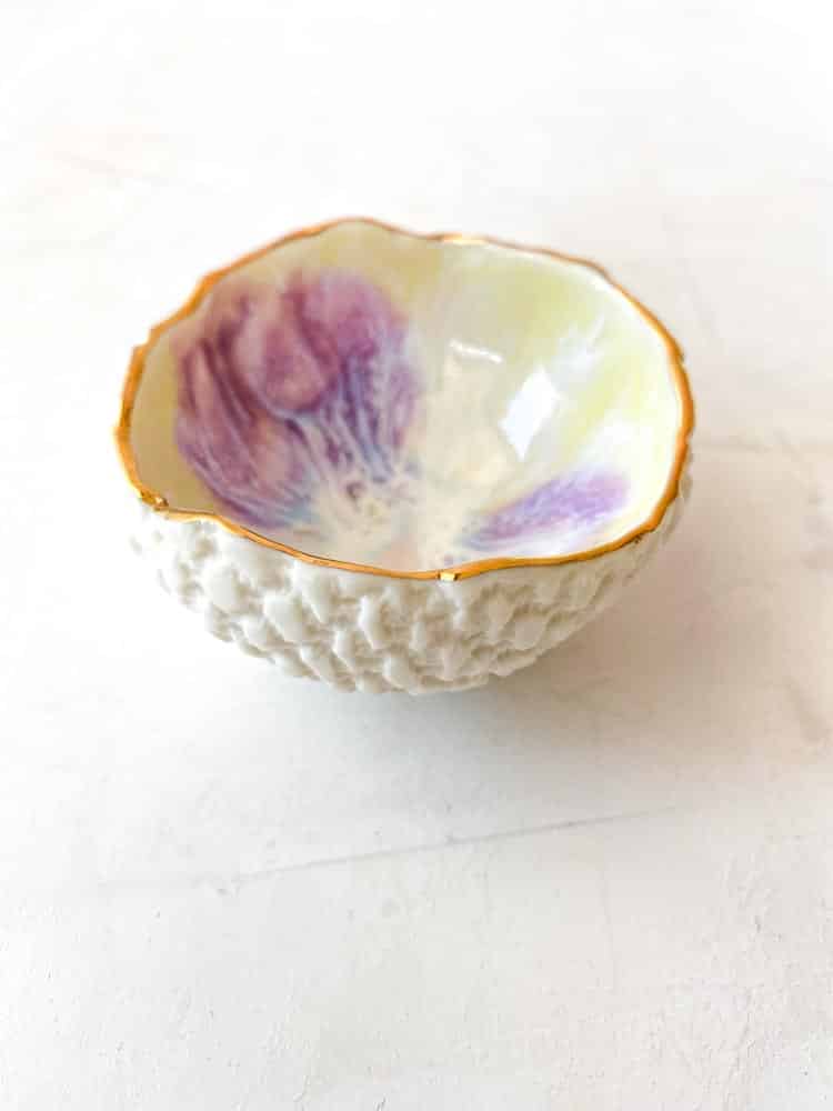Keramik von mirabella, Schmuckschale, Schale für Schmuck, handgemachte Keramik, Schmuckschale aus Keramik von mirabella, große Schmuckschale, Remix von Sofie, Dekoration