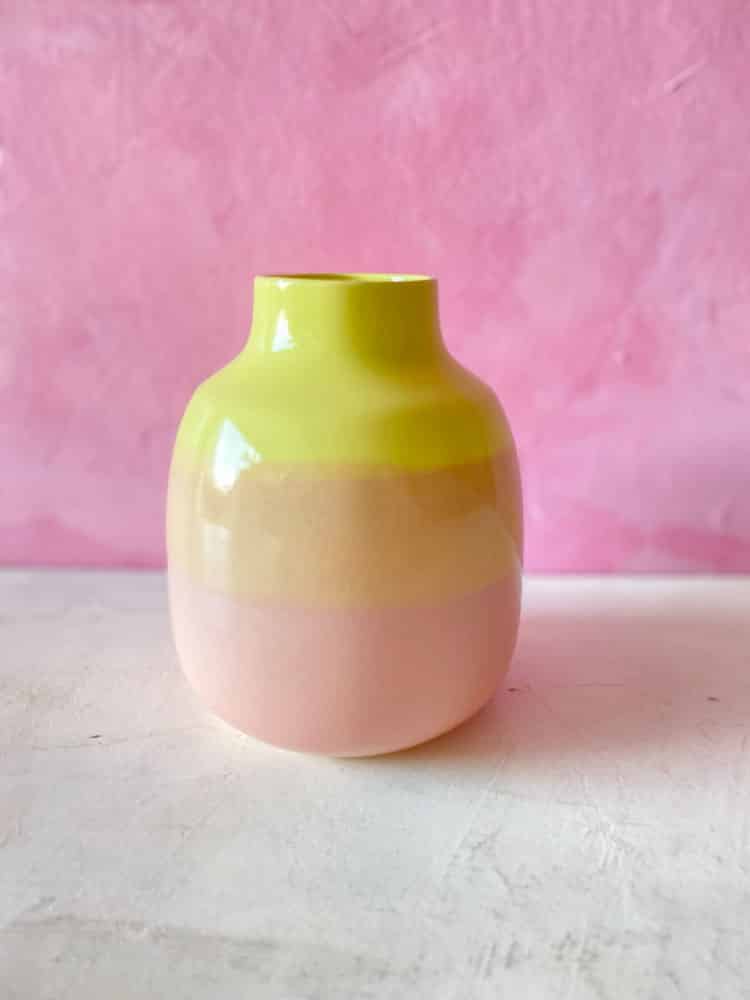 lena pedersen Keramik, Keramikvase, Keramik Blumentopf, Vase in Keramik, Vase in Porzellan, Vase in Farbstoffen, Kristallglasur, Vase, Blumenvase, Keramikvase