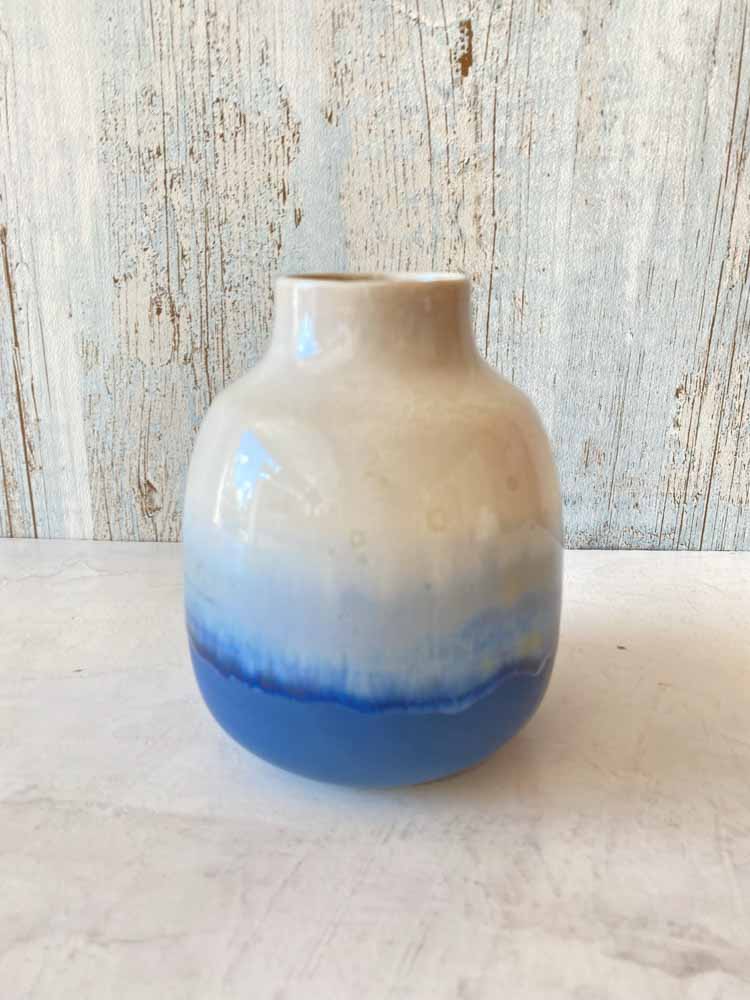 lena pedersen Keramik, Keramikvase, Keramik Blumentopf, Vase in Keramik, Vase in Porzellan, Vase in Farbstoffen, Kristallglasur, Vase, Blumenvase, Keramikvase