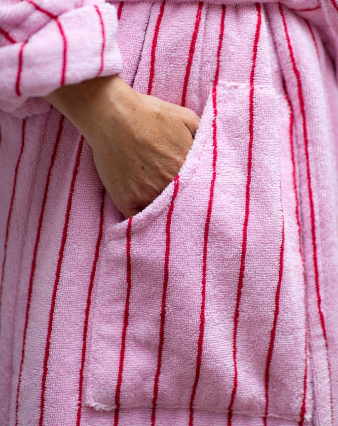 Remix von Sofia, Bongusta, Robe, Robe, Naram, Naram Robe, Badezimmer, Robe aus Baumwolle.