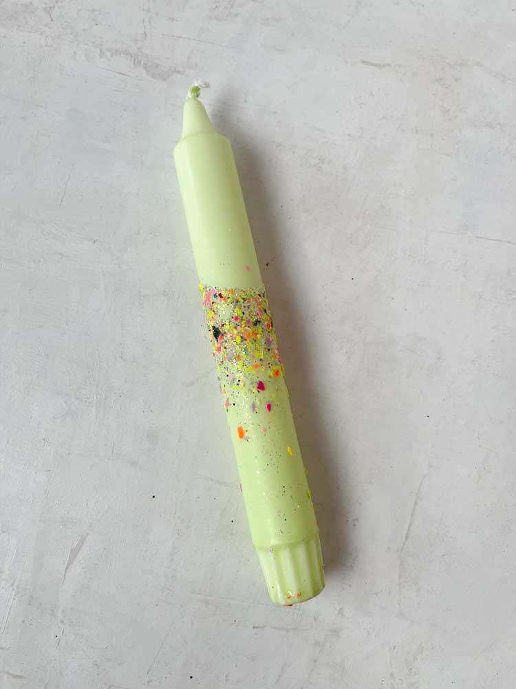Kerzen, Kerzen, Kronenkerzen, farbige Kerzen, handgetauchte Kerzen, Kerzen mit vielen Farben, Tischbezug, Remix von Sofia, Ahnelight, Indoor-Spaß,