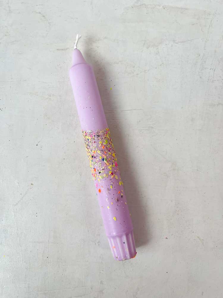 Kerzen, Kerzen, Kronenkerzen, farbige Kerzen, handgetauchte Kerzen, Kerzen mit vielen Farben, Tischbezug, Remix von Sofia, Ahnelight, Indoor-Spaß,
