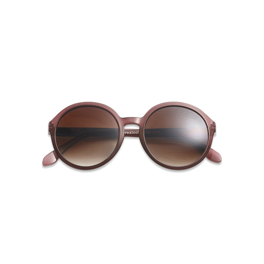 Diva staubige Rose, Sonnenbrille, Sonnenbrille, Sonnenbrille, haben einen Blick Sonnenbrille, flexible Stäbe,