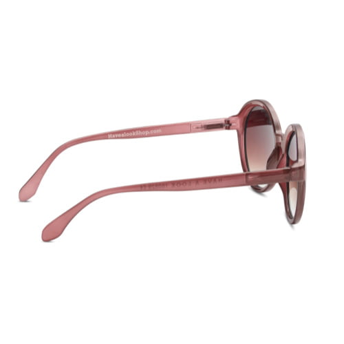 Diva staubige Rose, Sonnenbrille, Sonnenbrille, Sonnenbrille, haben einen Blick Sonnenbrille, flexible Stäbe,
