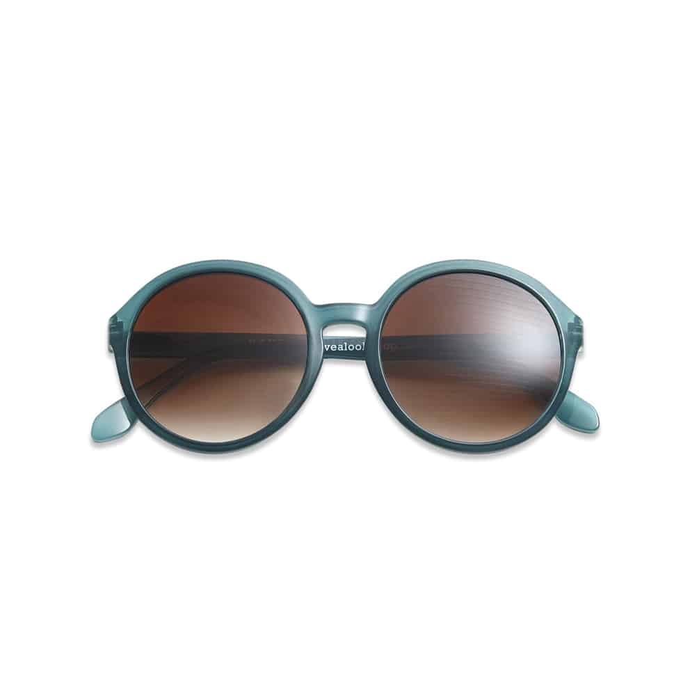 Remix von Sofie, Look, Sonnenbrille, Look Sonnenbrille, Sonnenbrille ohne Kraft, Diva, Diva Sonnenbrille, blaue Sonnenbrille, runde Sonnenbrille