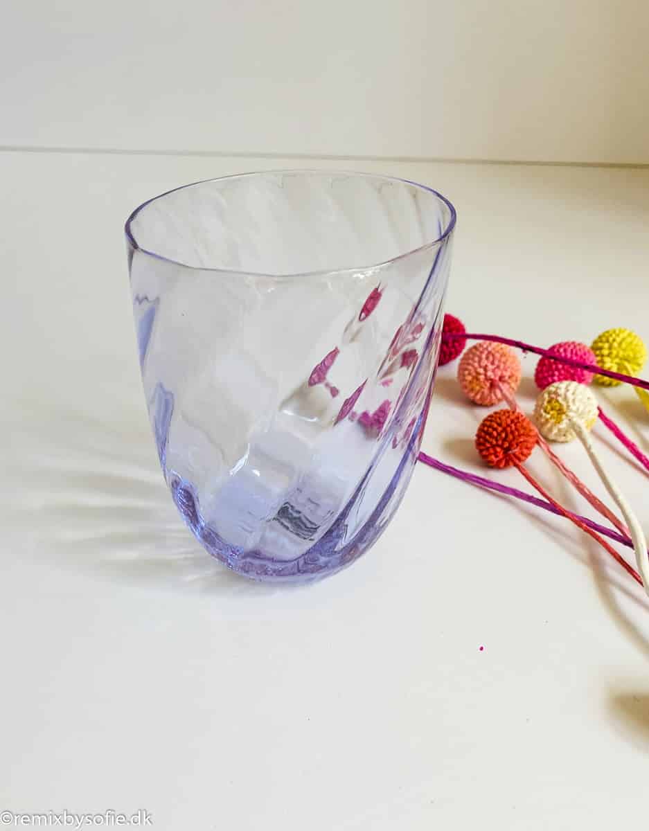 Anna von lipa Swirl Glas in lila lila