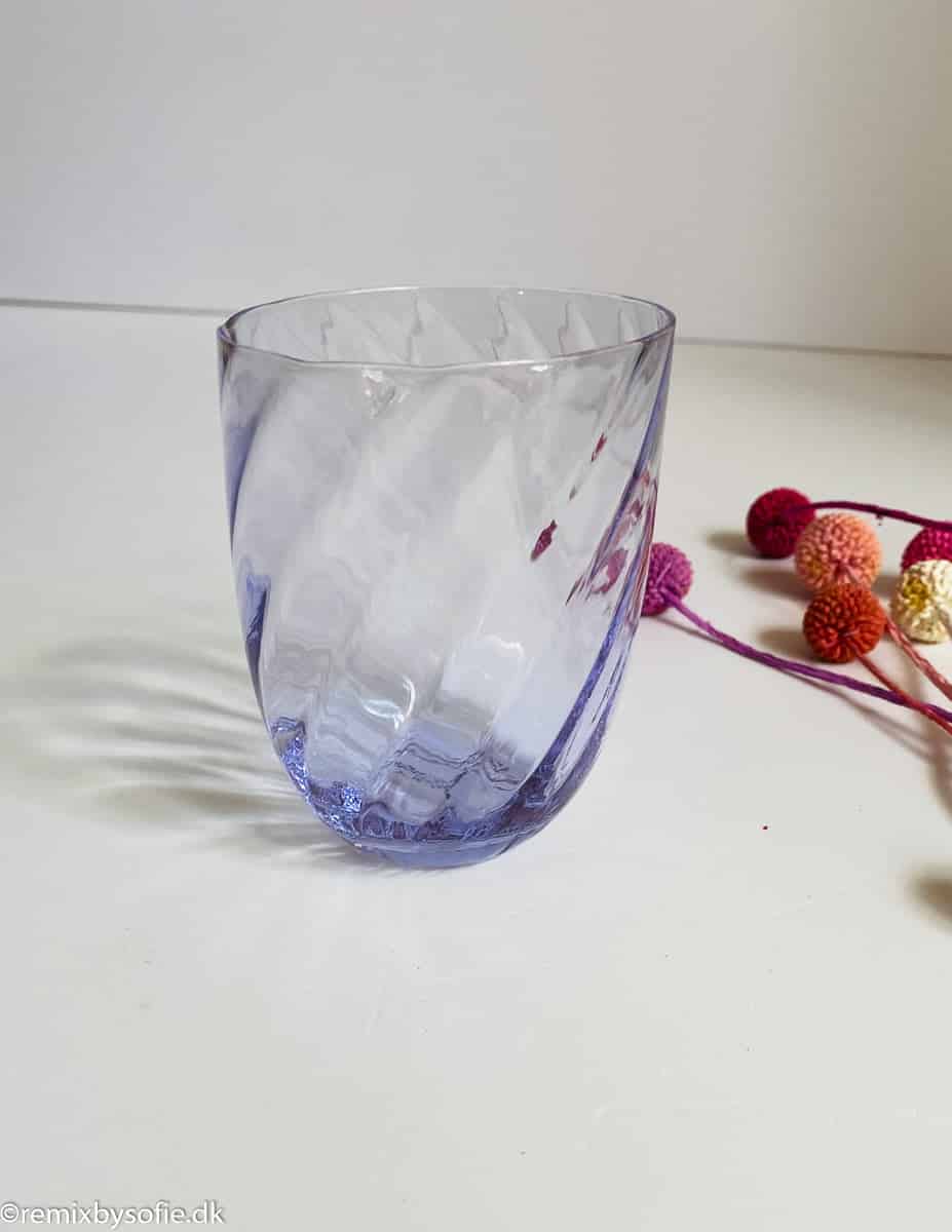 Anna von lipa Swirl Glas in lila lila