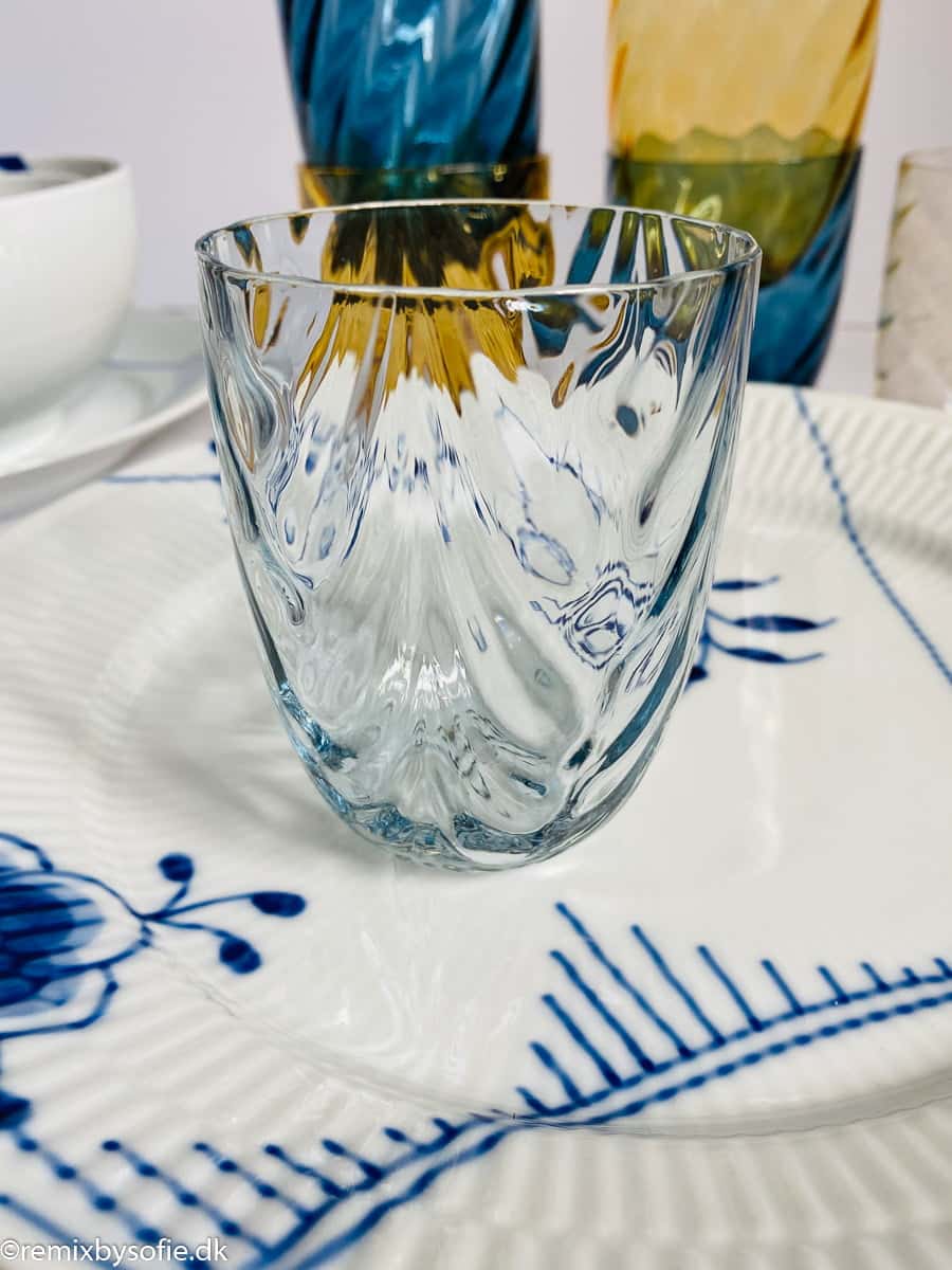 Anna von Lipa Mix & Match, Swan Glass, Wawe Glass, Harlequin Glass, Tumbler, Wasserglas, Trinkglas, Trinkglas.