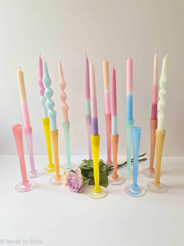 Handgeblasene Kerzenständer, mundgeblasenes Glas, Anne Florh, mundgeblasene Kerzenständer, Kerzenständer, Glaskerzenständer, Kerzenhalter, Kerzenständer, Glaskerzenständer