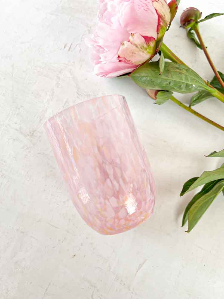 Anna von lipa confetti und Spritzglasabriot in rosa Farben