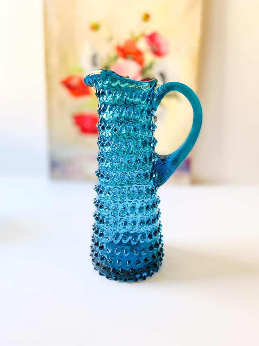 anna von lipa, Igelglas, Igelkrug, Igelkrug, Hochkrug, anna von lipa pitcher, Krug in Igelglas, Gießkrug, Krug für Wasser