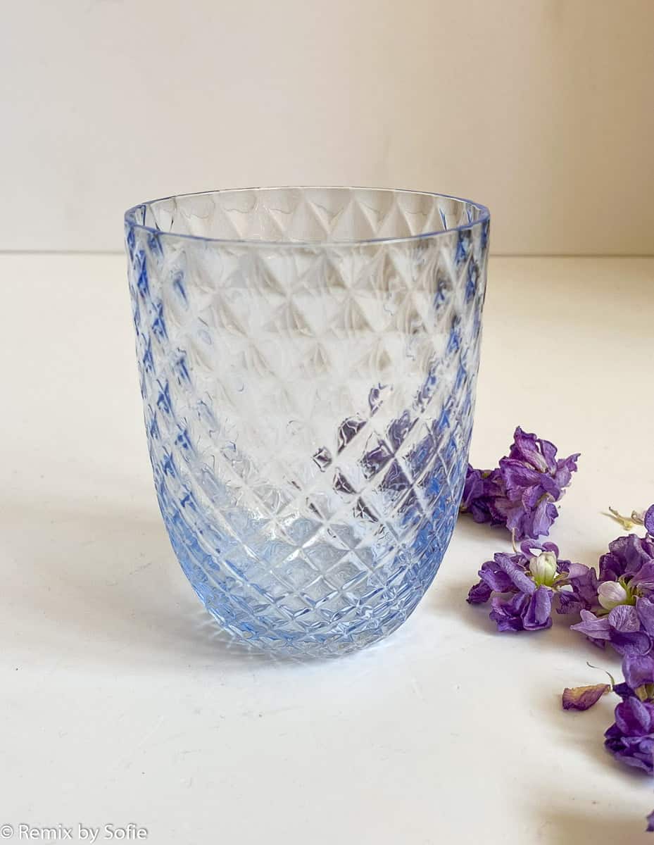 Anna von Lipa, Harlekin royal blue, Mix & Matchglas, mundgeblasenes Glas