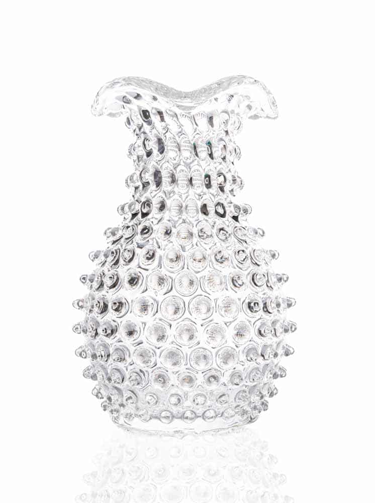 blonde Vase, laze Vase, anna von lipa, remix von Sophie, anna von lipa Glas, mundgeblasenes Glas, handgeblasenes Glas, Glas, Glasmalerei,