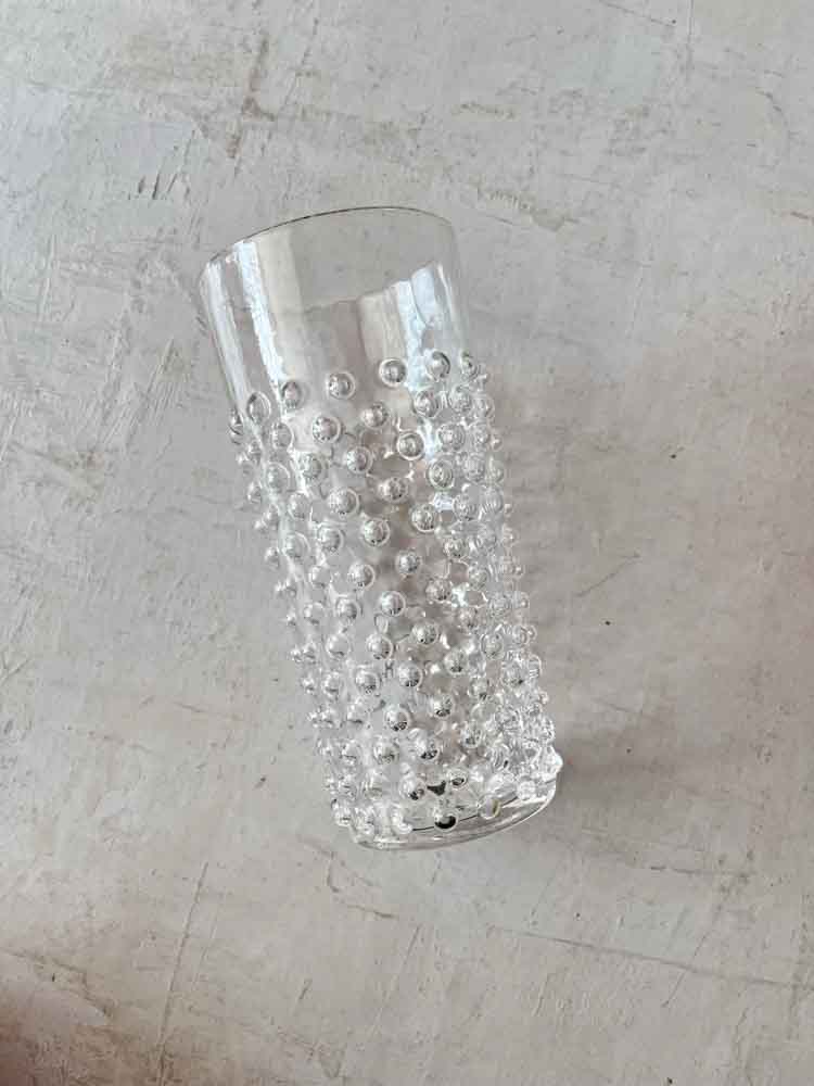 Anna von Lipa Longdrink Glas in Porkupinglas in klar